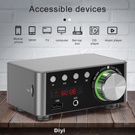 50Wx2 Audio Input Home HIFI Digital Amplifier USB Mini Bluetooth 5.0 Power Mobile