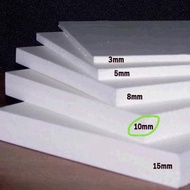 A2 Size 10mm PVC Rigid Hard Board for UV Flat Bed UV Printer Poster Router