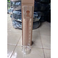 Glass measuring cup, fuel measuring cup, gas station measuring cup, 1 liter fuel measuring cup