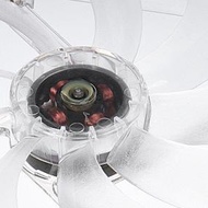 Transparent 12cm Casing Computer Fan CPU Fan