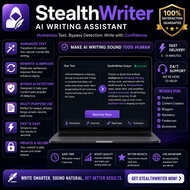 Stealth Writer AI Premium Plan - Humanize AI Text and Bypass Detectors