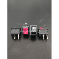 MERAH 2P Small Calculator Switch On Off Red and Black