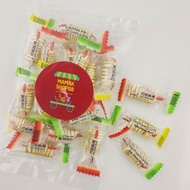 15Pcs Crispy Peanut Candy / Gula Udang Merah / Red Prawn Candy (HALAL)