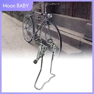 ตั้งเหล็กดวงจันทร์จักรยานเด็กหยดราวจอดจักรยานขาสองข้างสำหรับผู้ใหญ่จักรยานเสือหมอบ