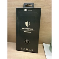 hoda privacy full coverage screen protector for iPhone 16 pro