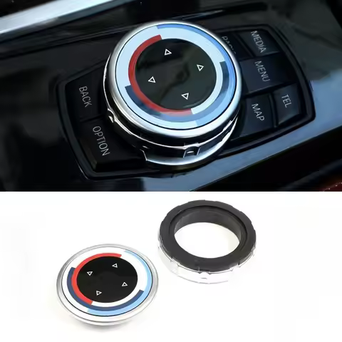 M Sport Idrive Button For BMW 1 2 3 4 5 6 7 Series For BMW X3 X4 X5 X6 Multimedia Switch For BMW F10