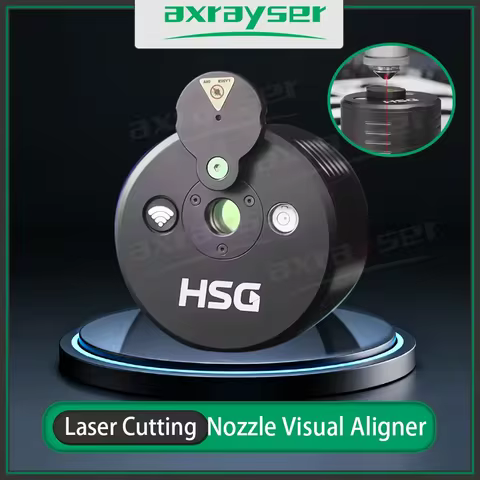 Fiber Laser Cutting Nozzle Visual Aligner HSG NVA Laser Calibration Laser Coaxial Test for Laser Cut