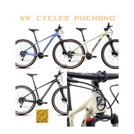 GEOMETRIC CALIBER 9 SHIMANO ALTUS 18-SPD MOUNTAIN BIKE SHIMANO M2010 2X9S ALLOY 29ER 29 INCH (36 Mon