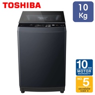 Toshiba เครื่องซักผ้าฝาบน รุ่น AW-M1100PT-MK  ขนาด 10 กก