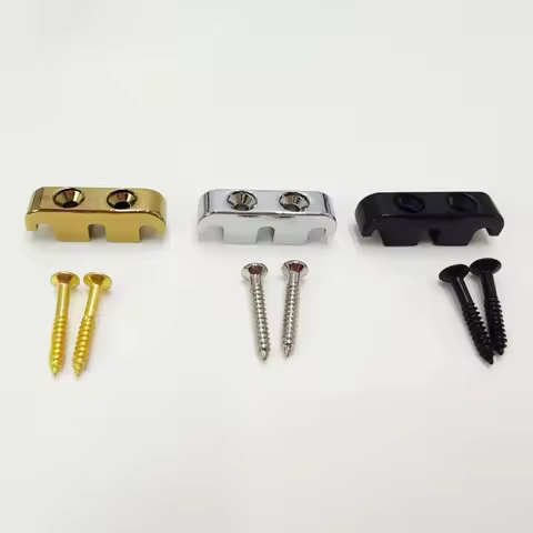 1PCS Electric bass Head Retainer String Tree string Buckle Guide groove Bass string 4/5-String Retai