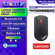 LENOVO ThinkPad Bluetooth Silent Mouse - 4Y50X88822