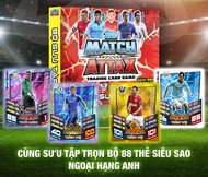 [Bộ 88 hình in] Thẻ cầu thủ 2012/13 Ngoại Hạng Anh size Poca Match Attax - thẻ in theo yêu cầu custo