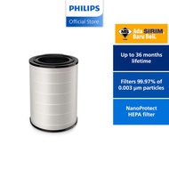 PHILIPS Replacement Filter with NanoProtect HEPA, Active Carbon FY3430/30 [For Air Purifier AC3033]