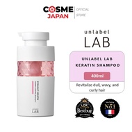 Unlabel Lab Keratin Shampoo 400ml / For Wavy Hair / Shine-boosting