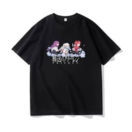 333 Frieren Beyond Journeys End Cosplay cloth 3D summer T-shirt Anime Short Sleeve Top