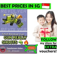 Children Building Blocks Cheap Toy Gun rubber band toy ( Really Fires ! ) Small cheap gadget cheap g