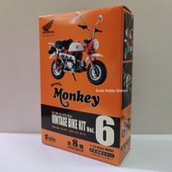 F-toys 1:24 Vintage Motorcycle Kit Vol.6 Honda Monkey 12V/F1 Type