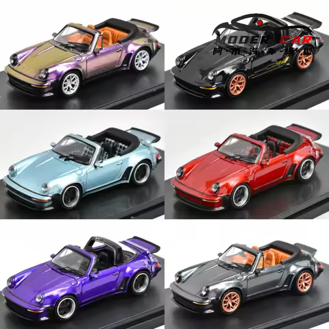 RM Rhino Model 1:64 Singer Turbo Study Cabriolet 930 Diecast Model Car