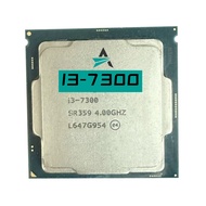 Used Core i3-7300 i3 7300 4.0 GHz Dual-Core Quad-Thread CPU Processor 4M 51W LGA 1151