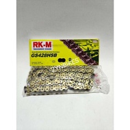 RK 428 SPROCKET CHAIN HEAVY DUTY GOLD SNIPER 150 Y16ZR SPARK 135 JUPITER RXZ TZM Y125Z R15 MT15 FZ16 RS150R ZX150R