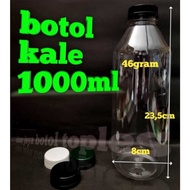 1 Liter Thick Round Kale Bottle