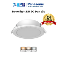 Đèn LED âm trần Downlight Đơn sắc Panasonic DN 2G Công suất (6W,9W,12W) bộ nguồn tích hợp, NNV70040W