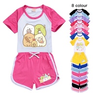 Sumikko gurashi  shirt and shorts set for kids Sumikko gurashi clothesS14