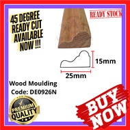 Wainscoting DE0926N Wood Moulding/ Wainscoting Decoration/ Bingkai Kayu/ Frame Dinding