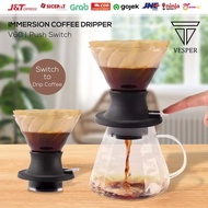 Maryjo immersion switch coffee dripper glass V60 pour over/coffee filter