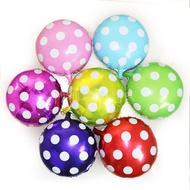 Mytex 17 inch Round Dots Foil Balloon