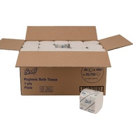 SCOTT® 1Ply Hygienic Bathroom Tissue - 06392  (45pkt x 460s) (Non-Embossed)