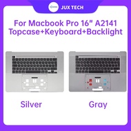 Laptop A2141 Top Case+Keyboard+Backlight  For MacBook Pro Retina 16" 2019 US UK Keyboard