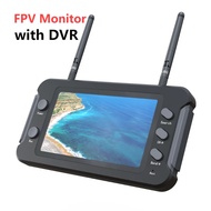 5.8G FPV Monitor with DVR 40CH 5803 MINI 4.3 inch LCD Display 16:9 NTSC/PAL Auto Search Video Record