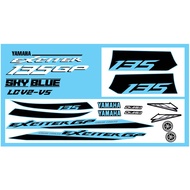 Sticker stripe LC135 EXCITER GP V2-V5 Edition 2020