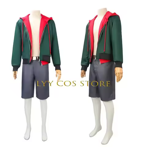 CyAnime Morales Cosplay Super Hero Sir Miles Jackets Shorts Jumpsuit Mask Full Set Uniform Halloween