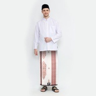 su- Sarung ATLAS Silver Super Premium 980 Motif A9 JGL Putih Merah