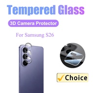 3D HD Clear Camera Glass Samsung S26 2D Lens Protector for Samsung Galaxy S26 Ultra S26+ S25 FE Ultr
