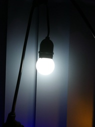 หลอดปิงปองหลอดใส หลอดขุ่น แสงวอร์ม หลอดสี LED 3W ขั้วE27 จำนวน 5-100 หลอดไฟเป็นPVCตกไม่แตก หลอดไฟปิง