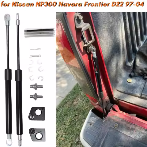 Qty(2) Trunk Struts for Nissan NP300 Navara Frontier D22 1997-2004 Rear Tailgate Boot Gas Springs Li