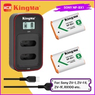 KingMa Sony NP-BX1 Battery Charger Kit for Sony RX100 / Sony ZV-1 / Sony ZV-1F / Sony ZV-1 II