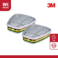 3M 6059 ABEK1 MULTIGAS - GAS & VAPOUR FILTER CARTRIDGE DOSH SIRIM APPROVED for 3M 6200 Respirator