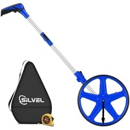 SILVEL 12 Inch Measuring Wheel, MAX9999FT Measuring Wheel in Feet and Inches, One key to Zero Rollin
