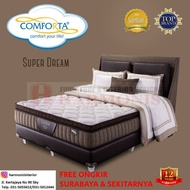 COMFORTA SUPER DREAM FULL SET SPRING BED UKURAN 90 100 120 140 160 180 200 CM