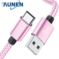 สายชาร์จเร็วชนิด USB Type C สำหรับ Samsung S21 S20 FE S10 S9 PLUS Note 20 A32 A52 A72สุด A22 5G M42 M32โทรศัพท์สาย USB C