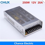 Switching Power Supply 250W DC12V 20A Single output professional LED Driver indoor led lighting use 12V.