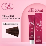 Fusion Permanent Hair Color MAHOGANY Series 7.75/ 6.75 120ml
