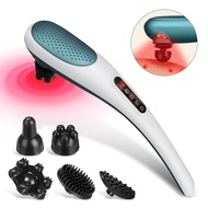 24W Cordless Handheld Back Massager For Back Muscle Foot Neck Shoulder Leg Body Rechargeable Electri