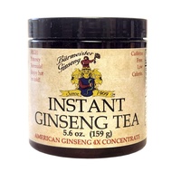 Burmeister Ginseng American Ginseng Instant Tea - Panax Tea Easy to Brew Hot or Cold - Dissolves in 