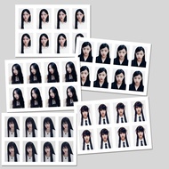KPOP NJZ ID Photo Identity Card Photocards School HD Collective Cards Certificate Photos 1 Inch Phot