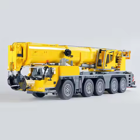 4599pcs MOC Liebherr LTM 5 1 Technical Model toys Building blocks Architecture Christmas gift Brick 